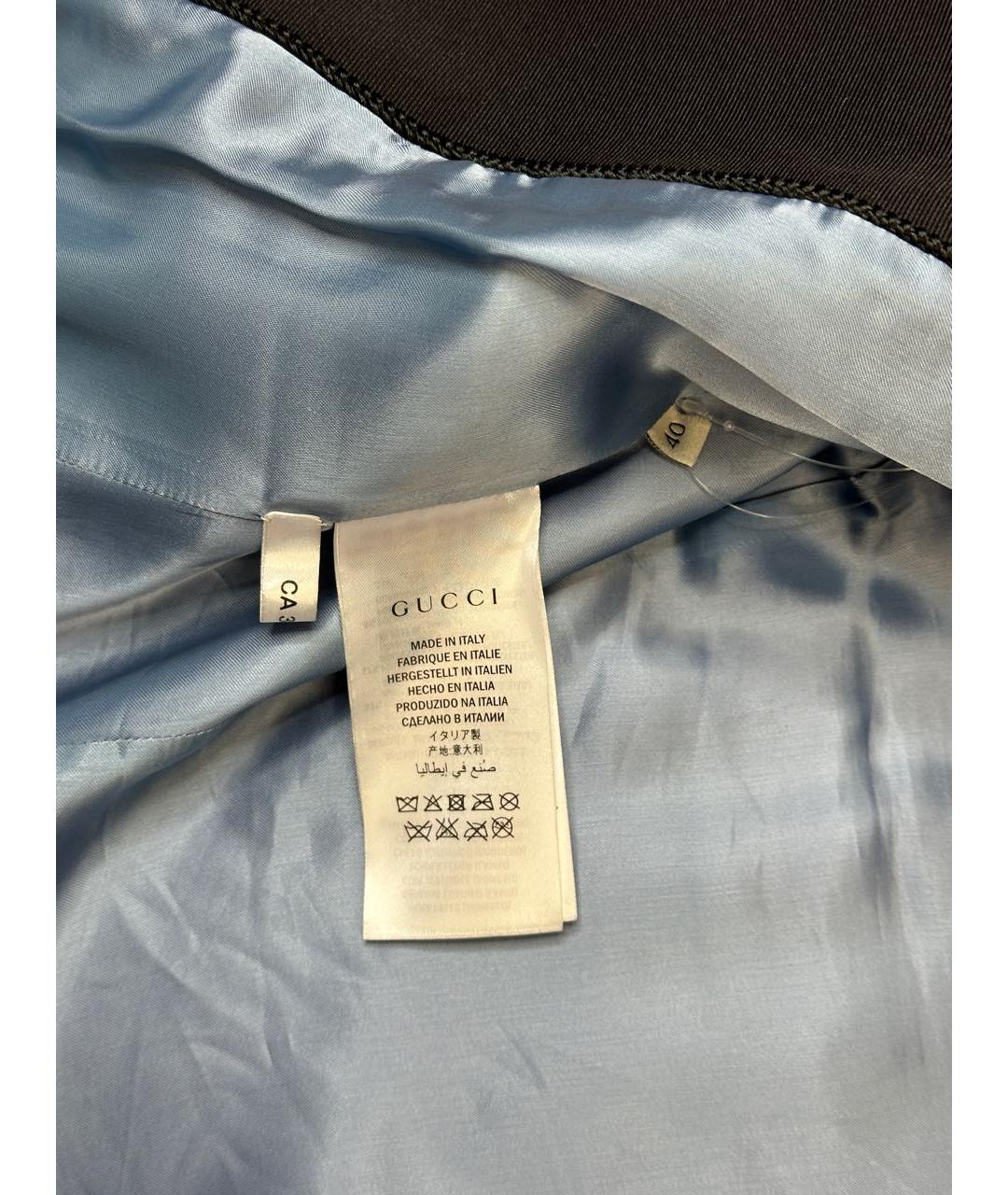 GUCCI Розовый кожаный костюм с брюками, фото 5
