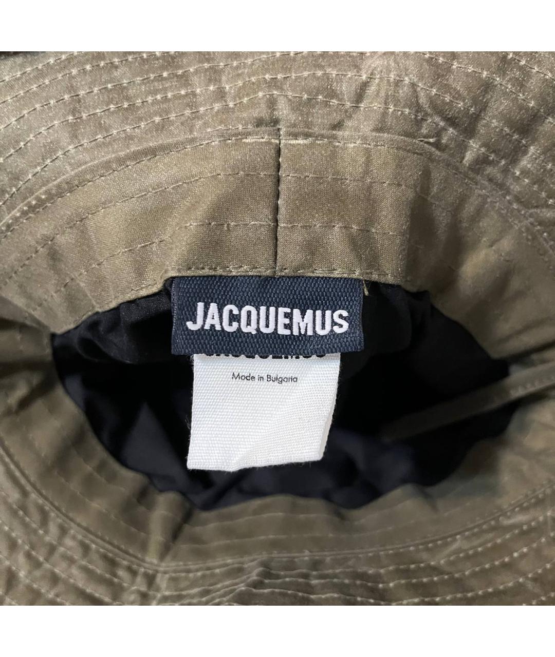 JACQUEMUS Зеленая шляпа, фото 6