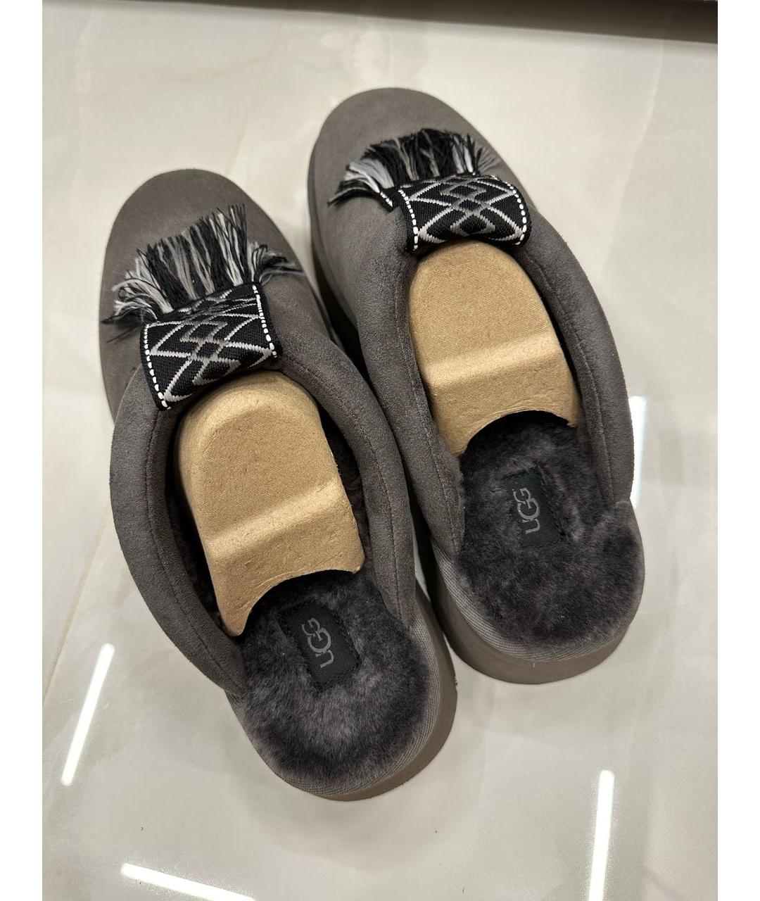 UGG AUSTRALIA Серые мюли, фото 4