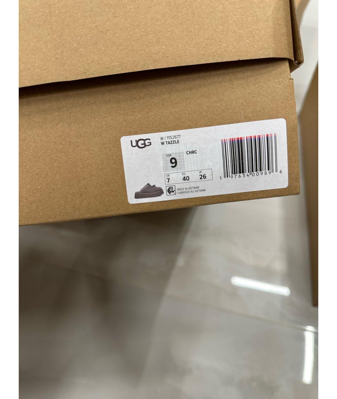 UGG AUSTRALIA Серые мюли, фото 7