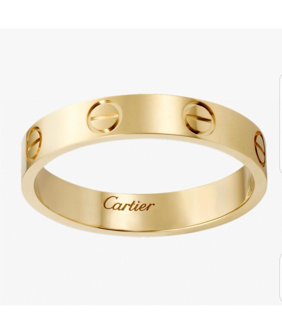 CARTIER Желтое кольцо из желтого золота, фото 4