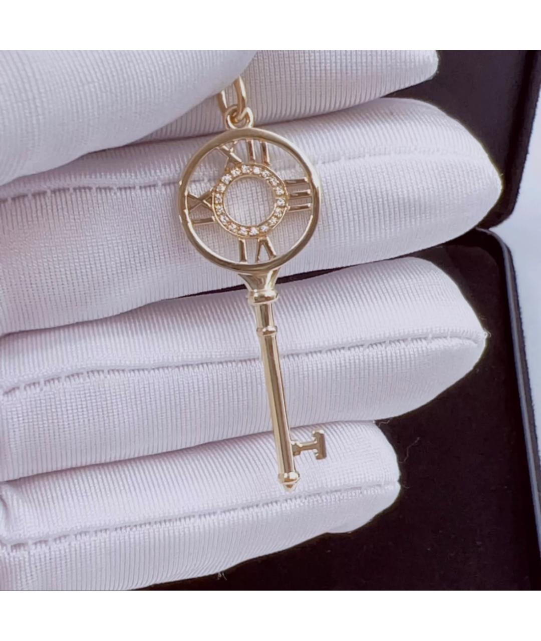 TIFFANY&CO Розовая подвеска из розового золота, фото 3