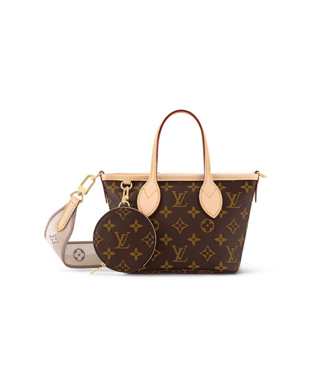 LOUIS VUITTON Коричневая сумка через плечо, фото 1