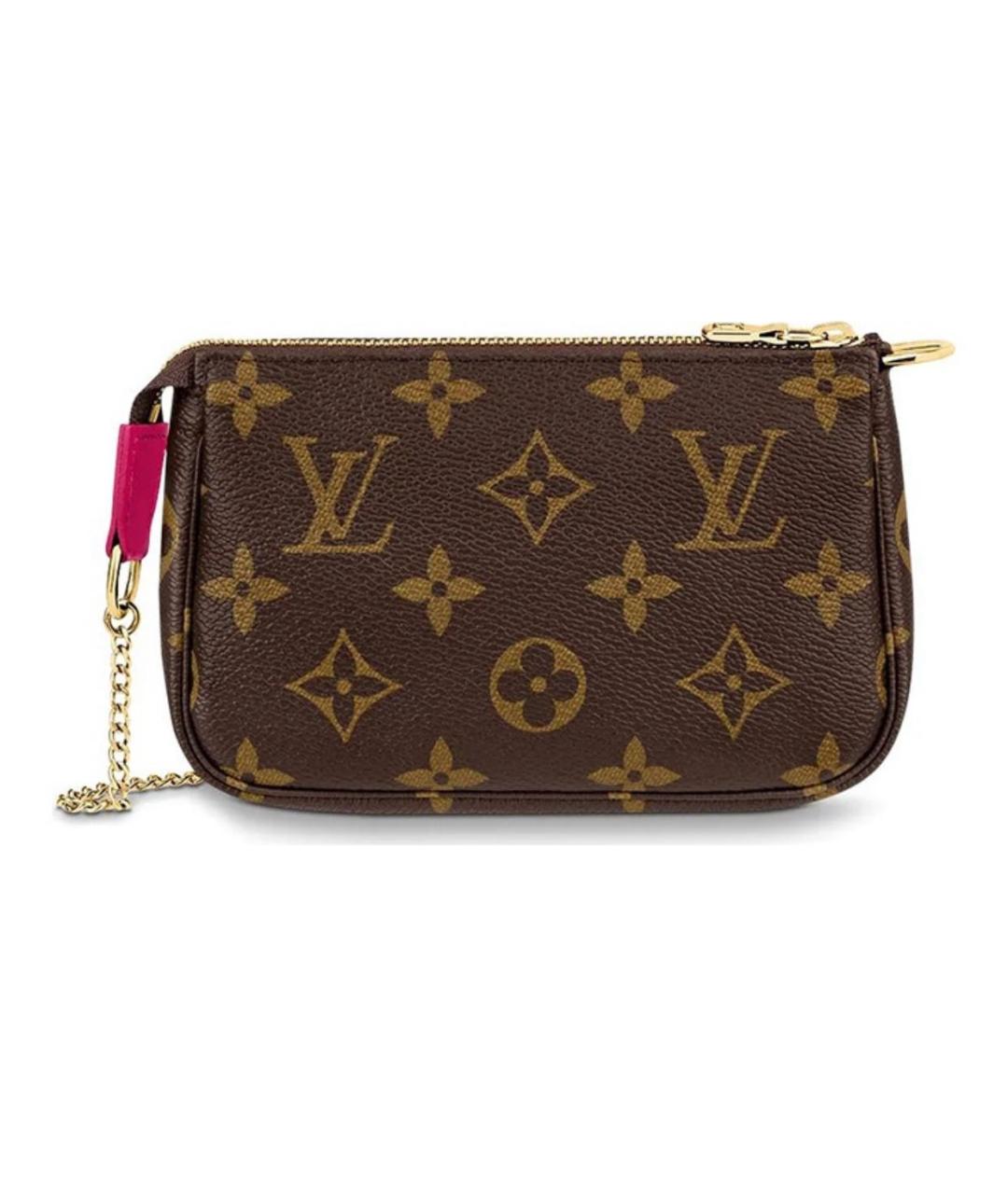 LOUIS VUITTON Коричневая сумка через плечо, фото 3