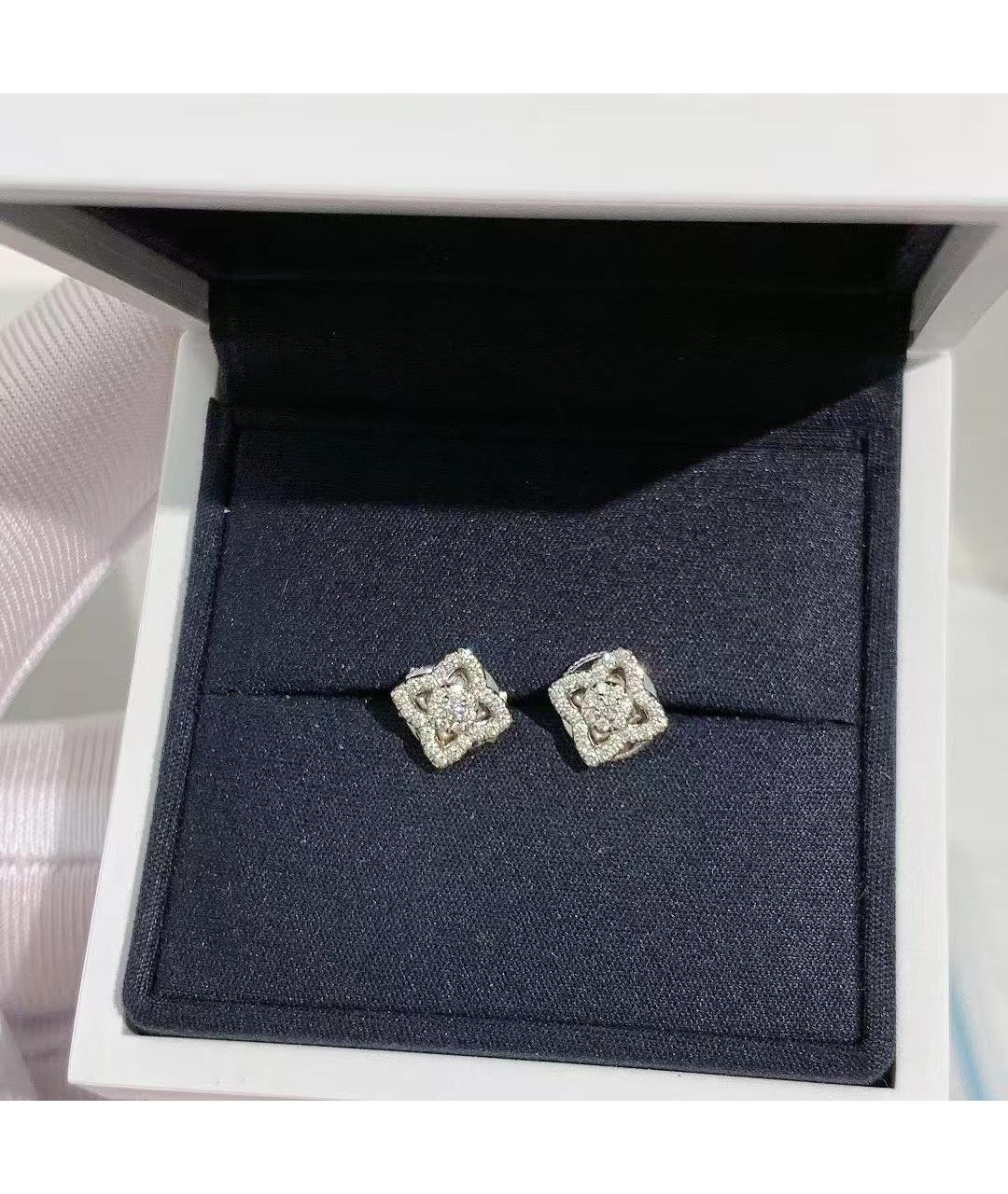 DE BEERS Серьги из белого золота, фото 4