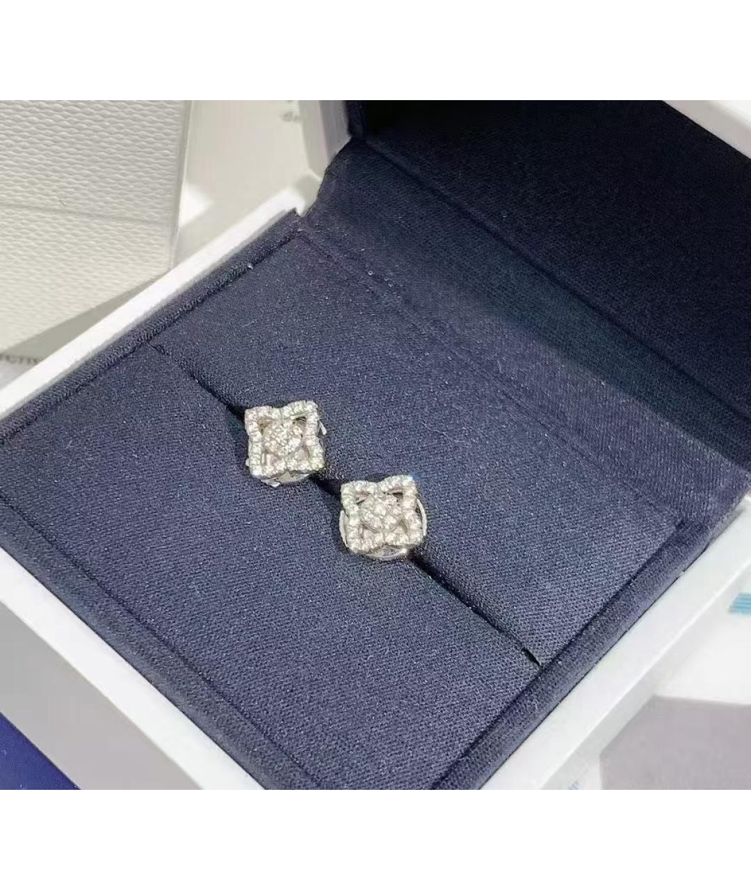 DE BEERS Серьги из белого золота, фото 2