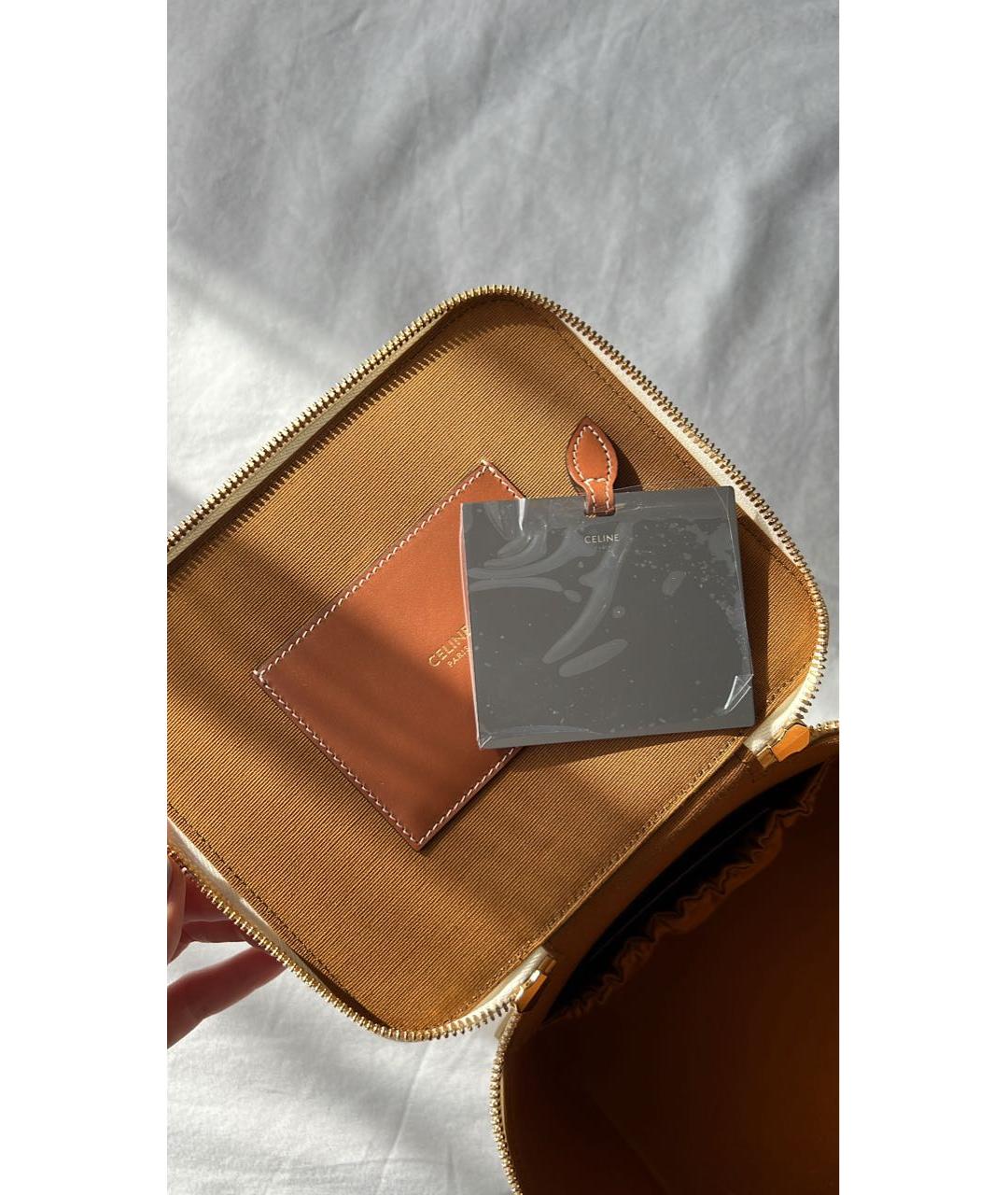 CELINE Белая косметичка, фото 2