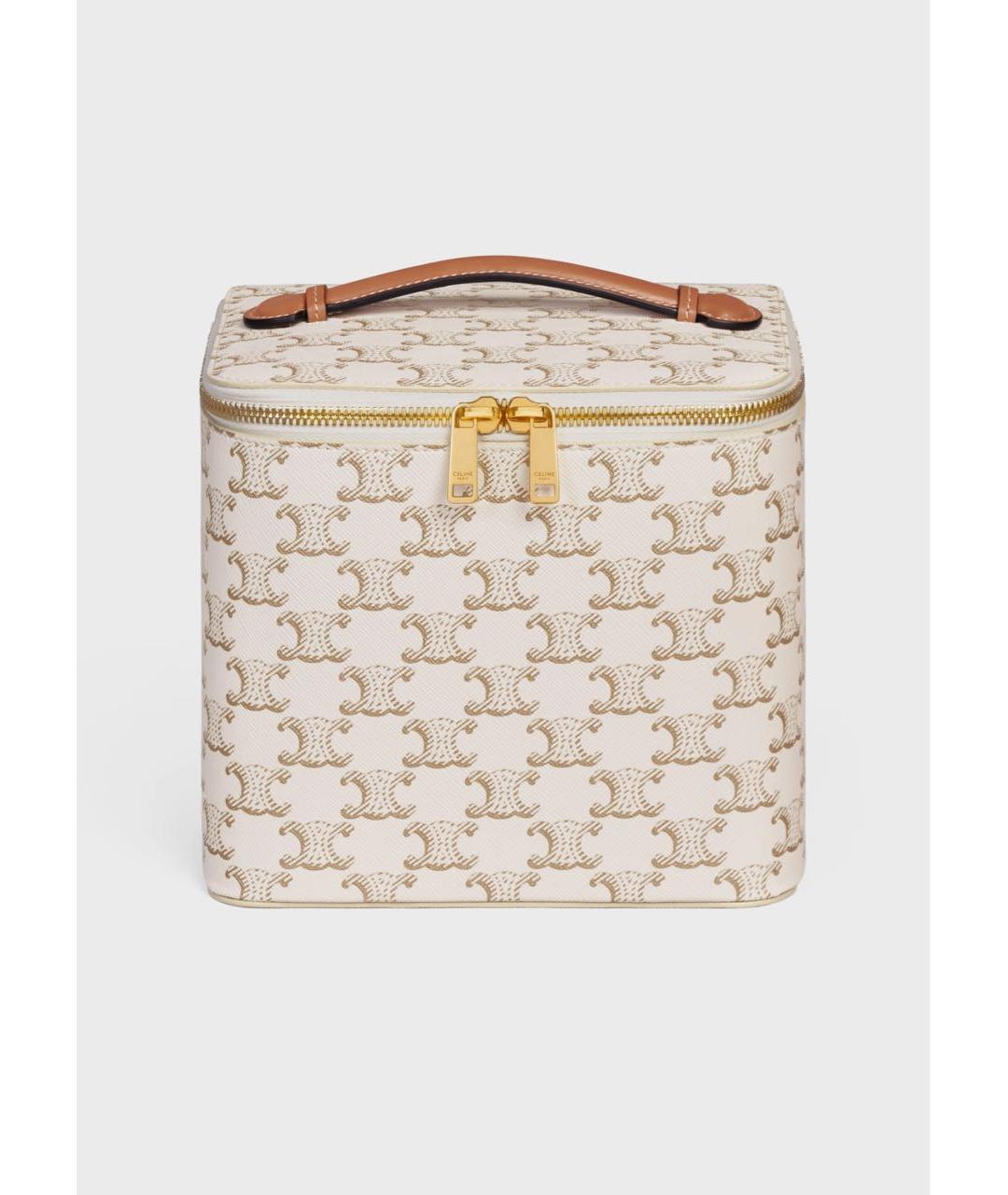 CELINE Белая косметичка, фото 9