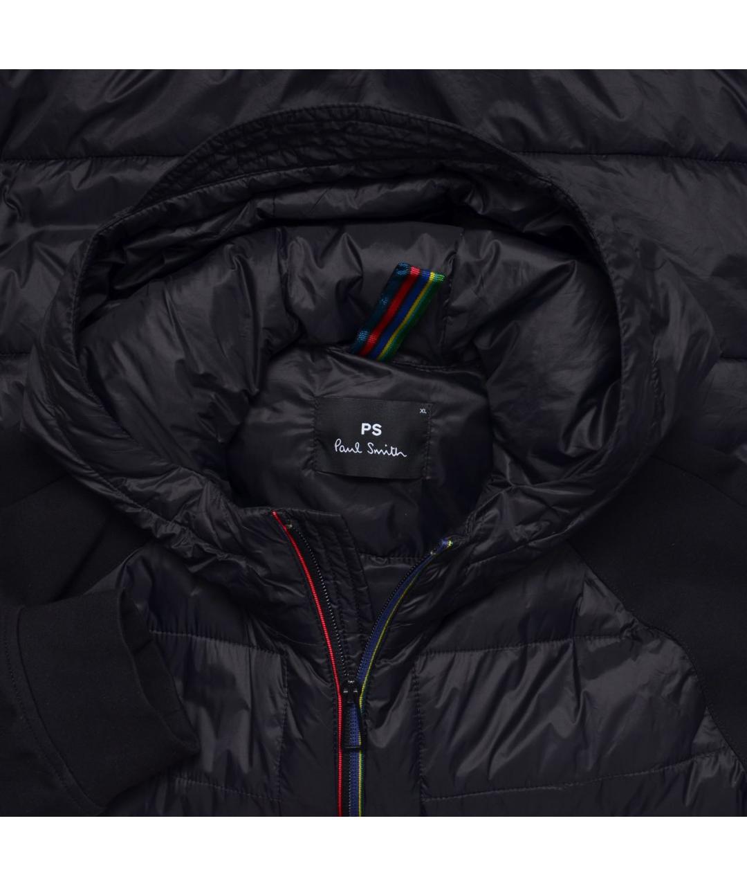 PS BY PAUL SMITH Черная синтетическая куртка, фото 4