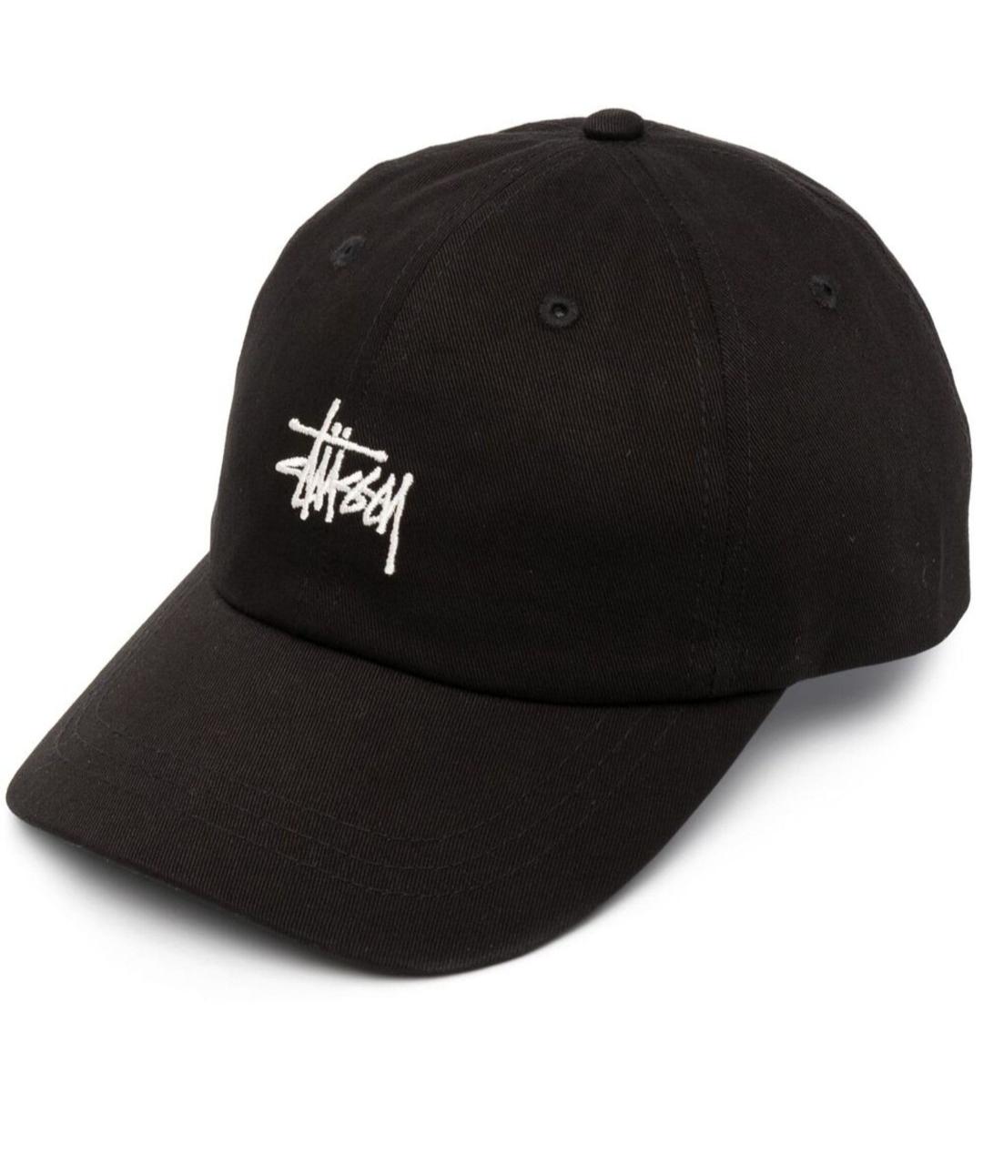 STUSSY Черная хлопковая кепка/бейсболка, фото 7