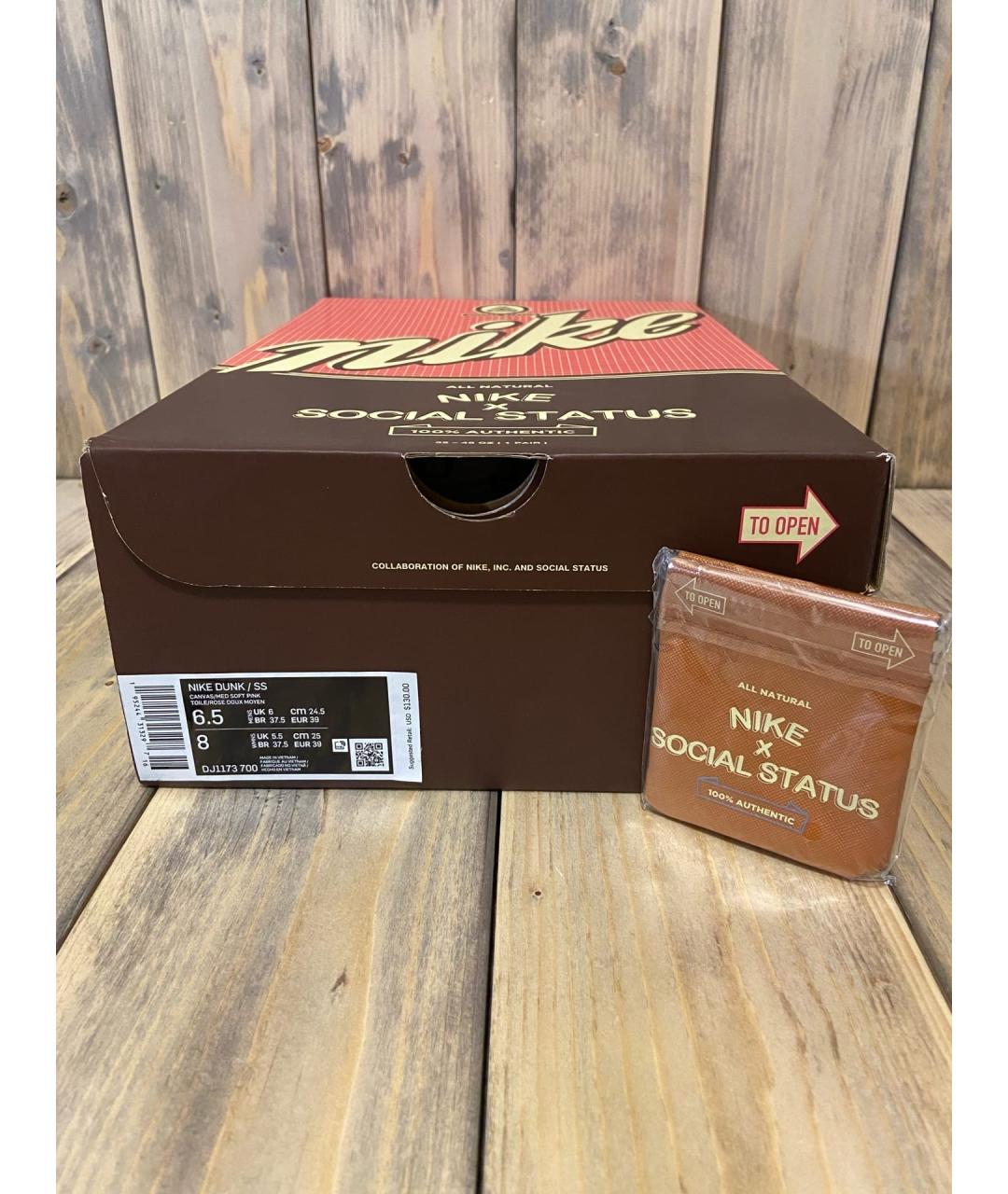 NIKE Коричневые нубуковые кроссовки, фото 6