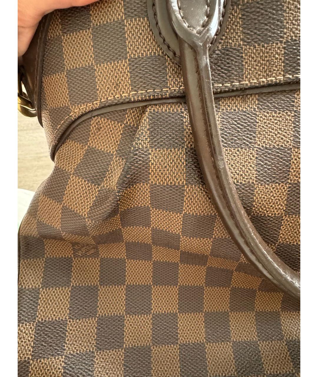 LOUIS VUITTON Коричневая сумка тоут, фото 7