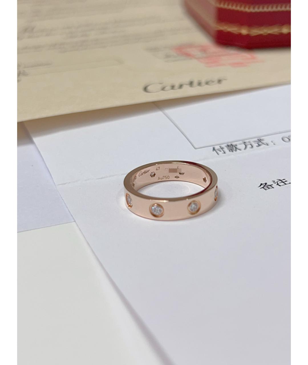 CARTIER Золотое кольцо из розового золота, фото 4