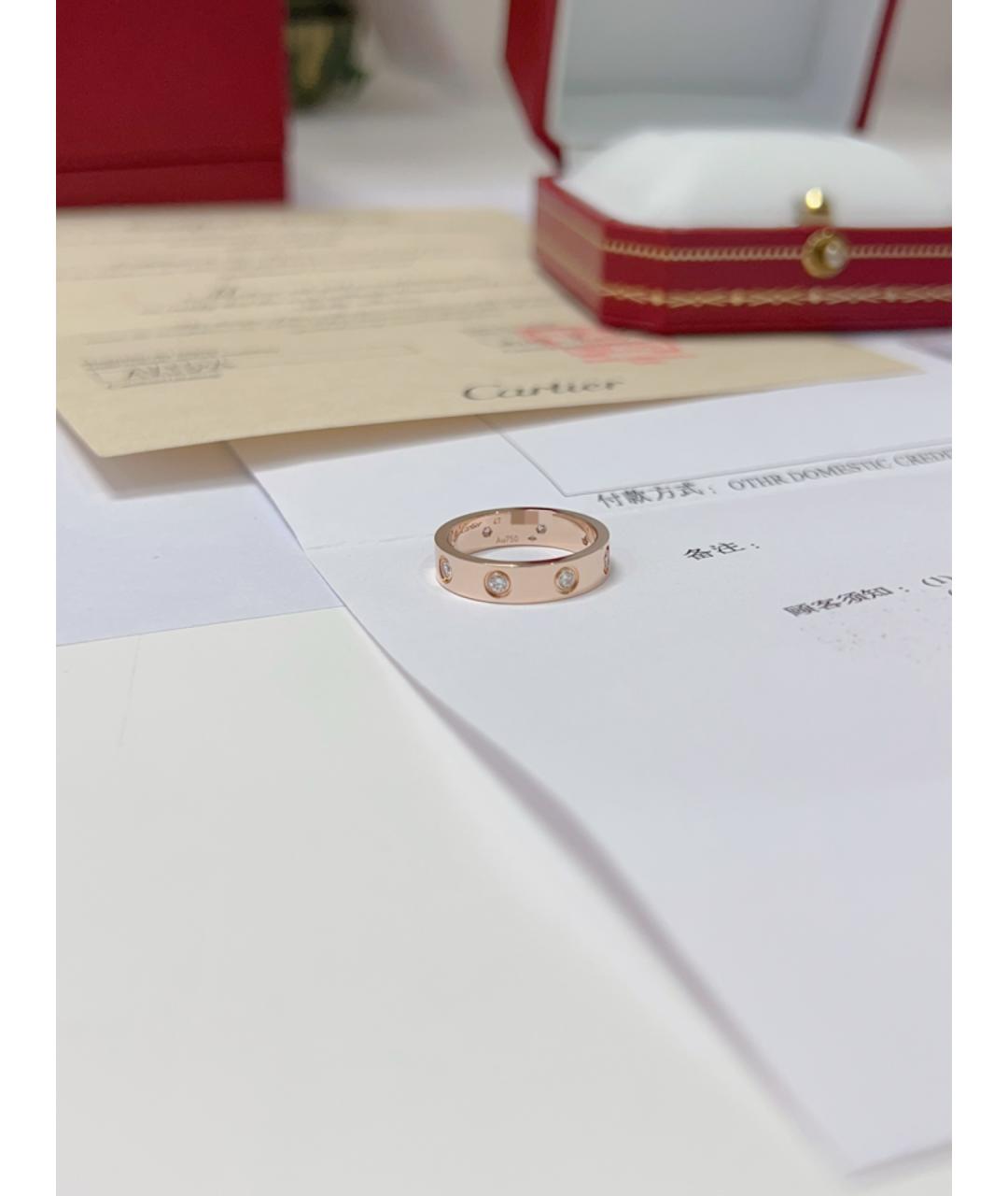 CARTIER Золотое кольцо из розового золота, фото 3