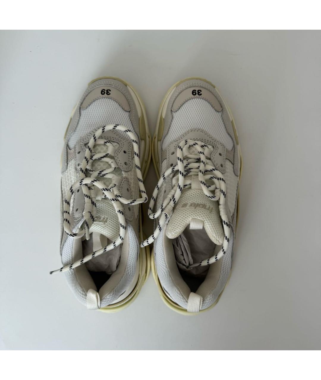 BALENCIAGA Замшевые кроссовки, фото 3