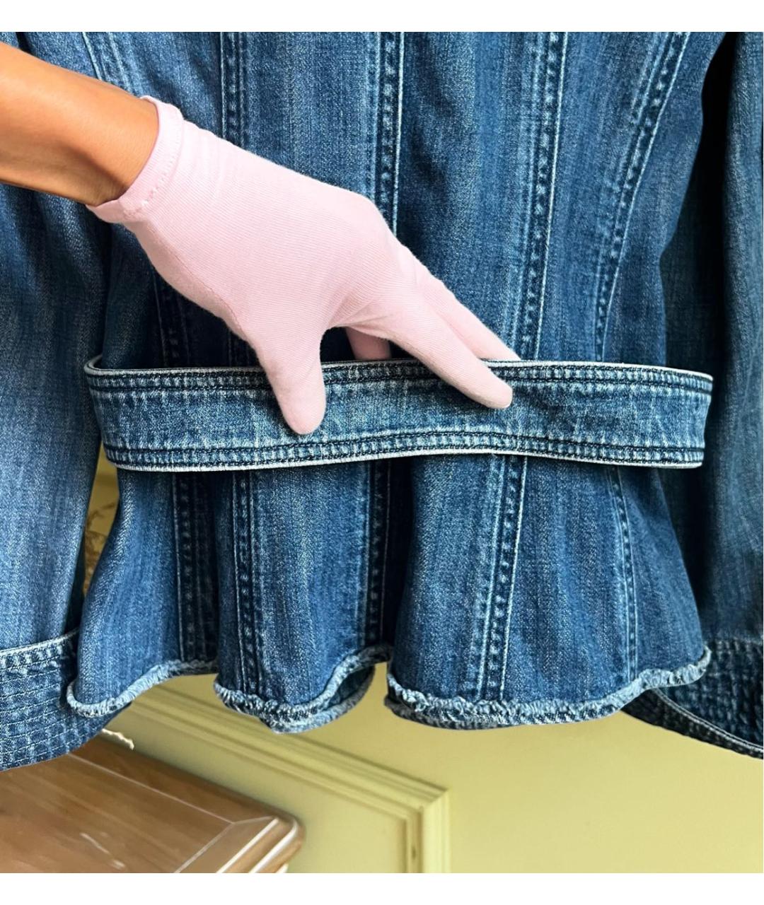 CHANEL Деним жакет/пиджак, фото 7