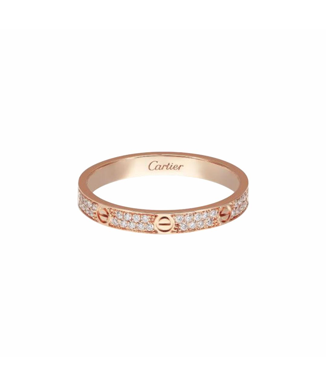 CARTIER Кольцо из розового золота, фото 1