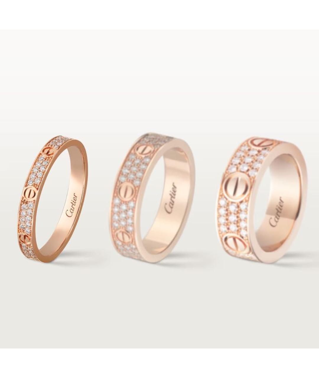 CARTIER Кольцо из розового золота, фото 5