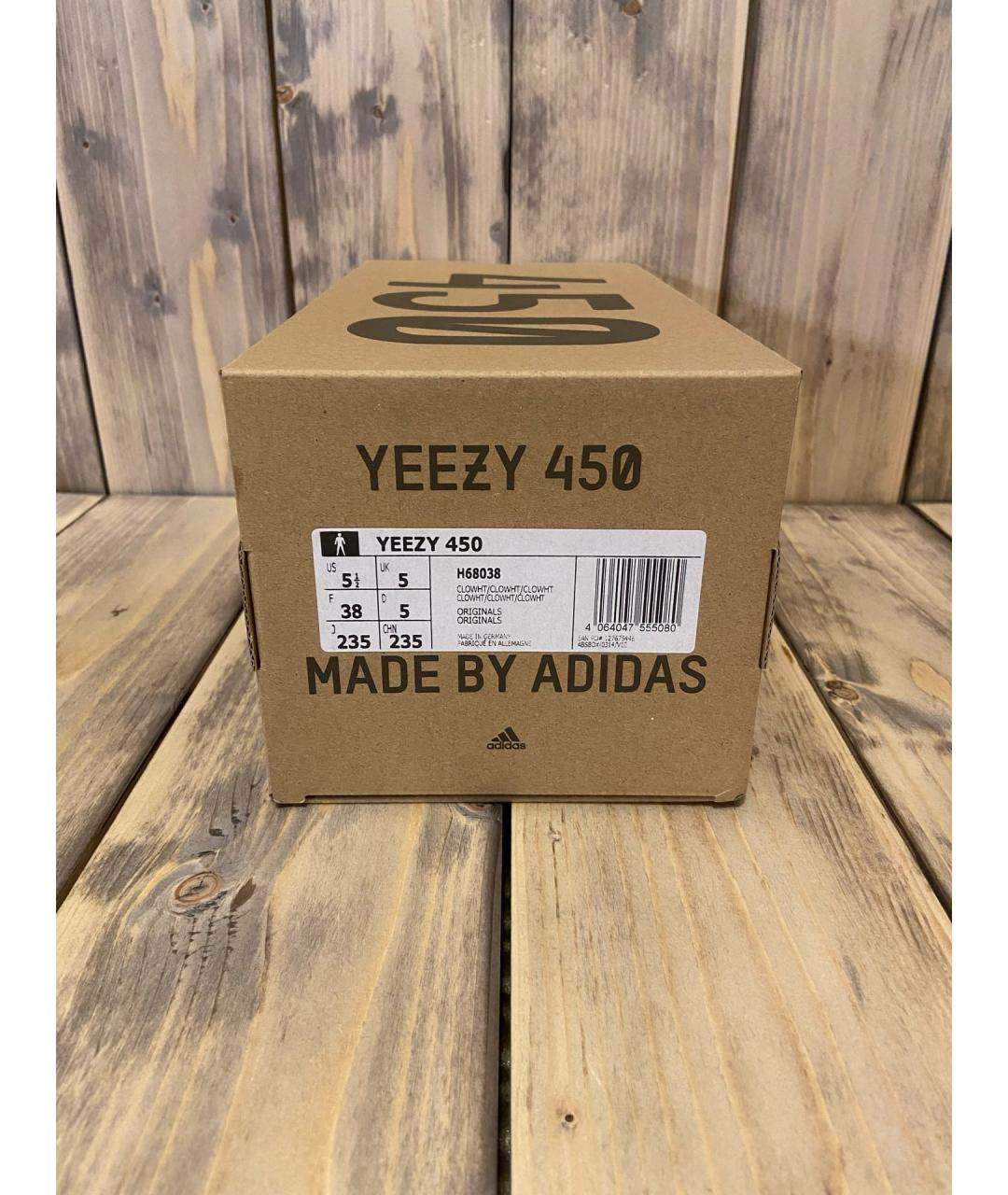 ADIDAS YEEZY Белые кроссовки, фото 6