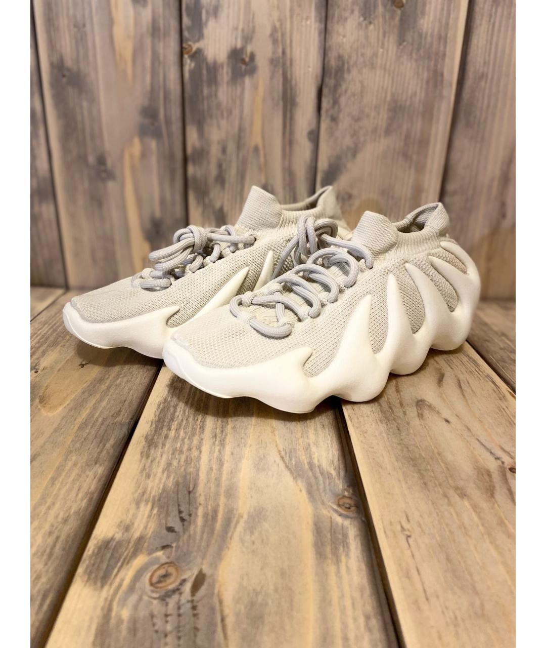 ADIDAS YEEZY Белые кроссовки, фото 2