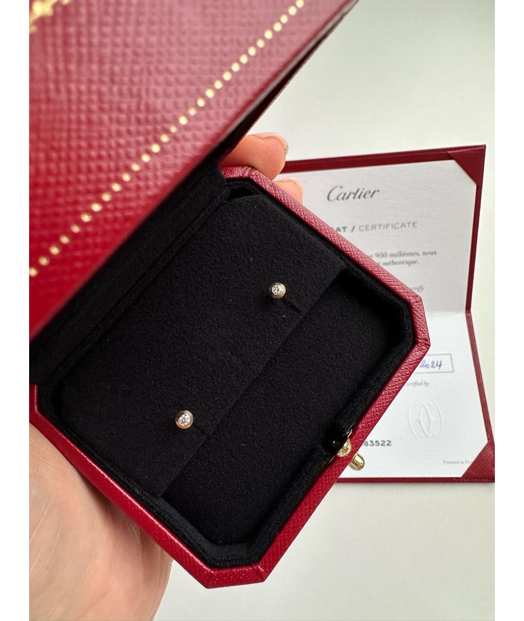 CARTIER Серьги из желтого золота, фото 5