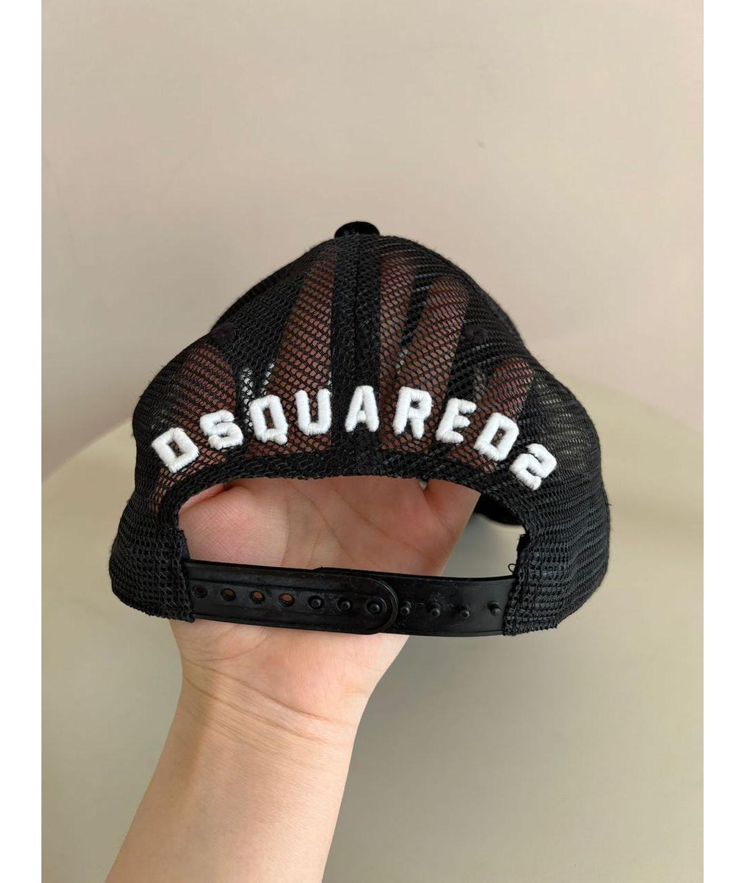 DSQUARED2 Черная кепка, фото 4