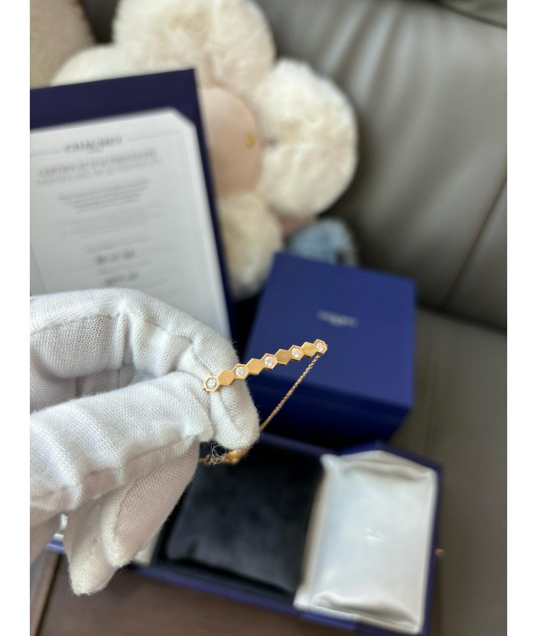 CHAUMET Розовый браслет из розового золота, фото 3