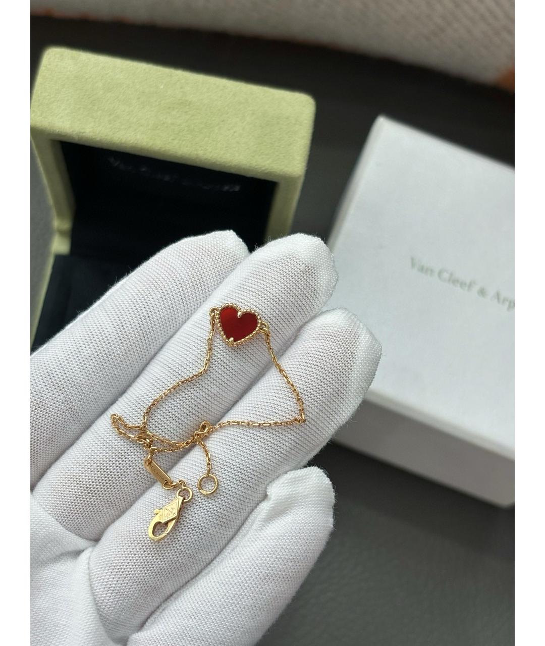 VAN CLEEF & ARPELS Красный браслет из розового золота, фото 3