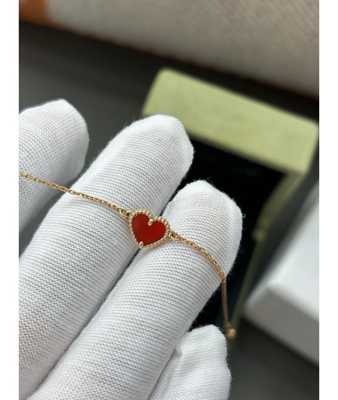 VAN CLEEF & ARPELS Красный браслет из розового золота, фото 4