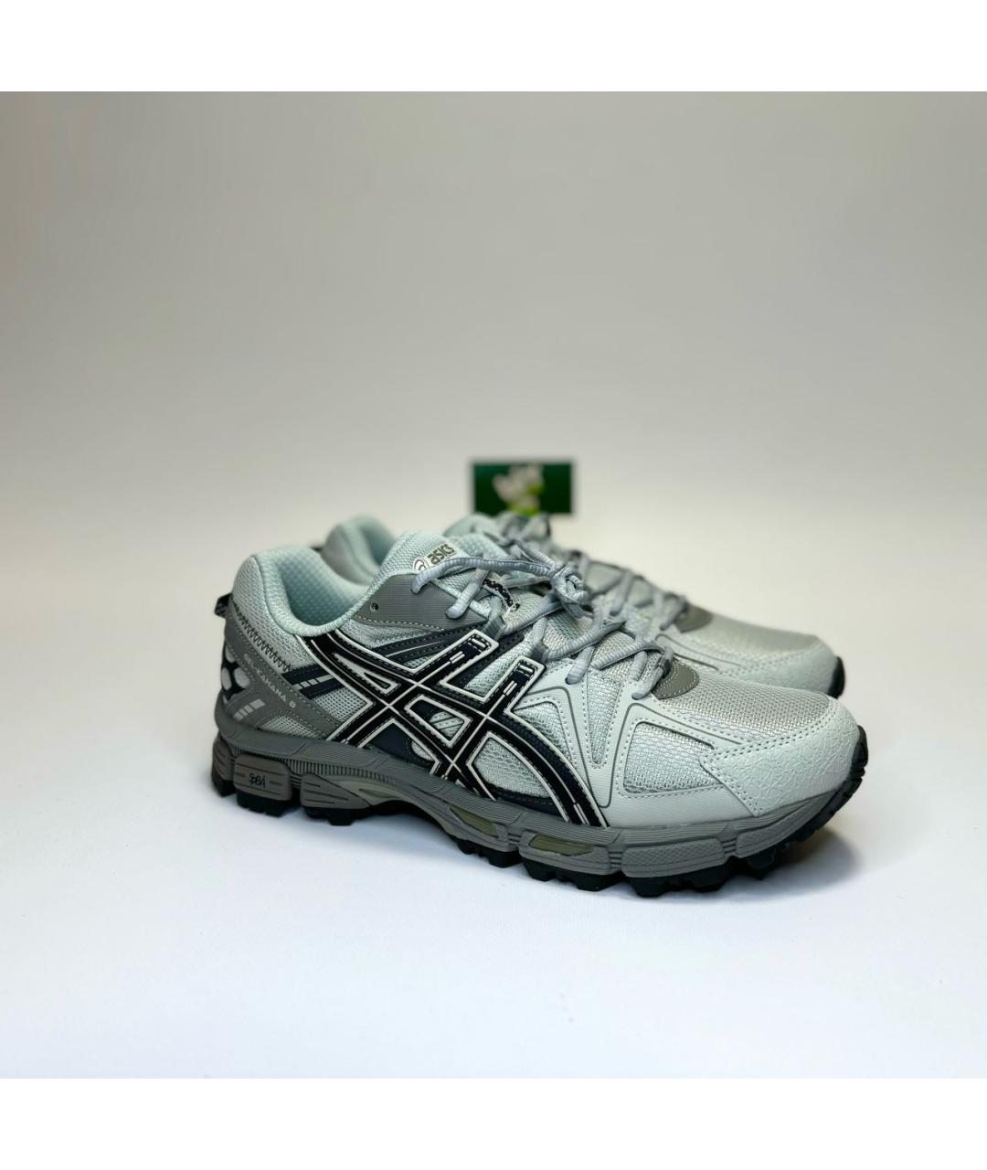 ASICS Серые низкие кроссовки / кеды, фото 2