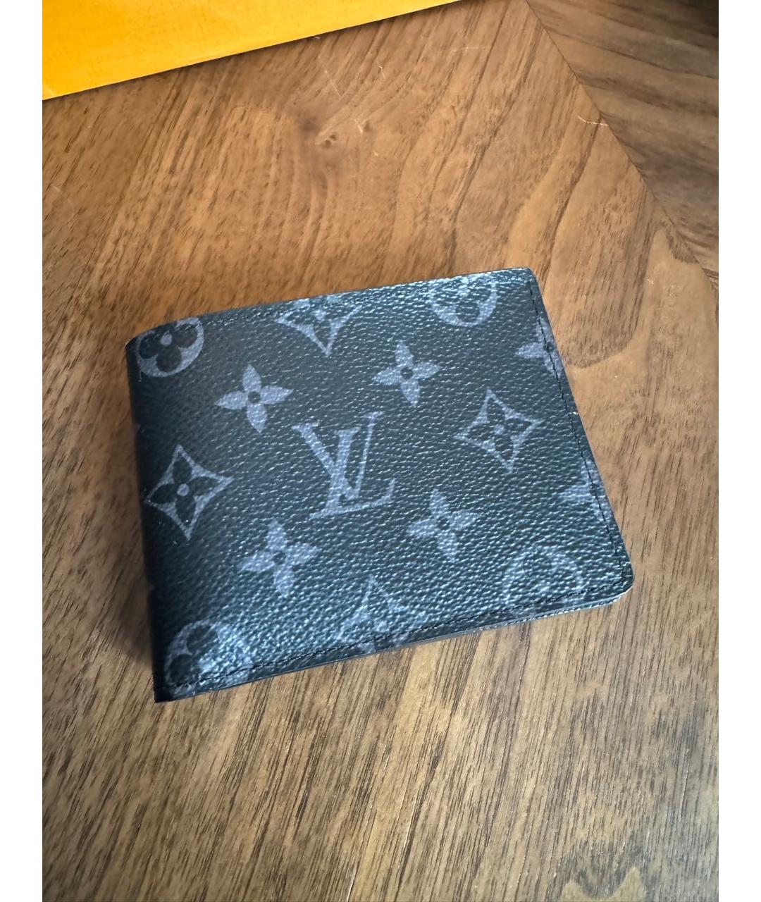 LOUIS VUITTON Серый кошелек, фото 8