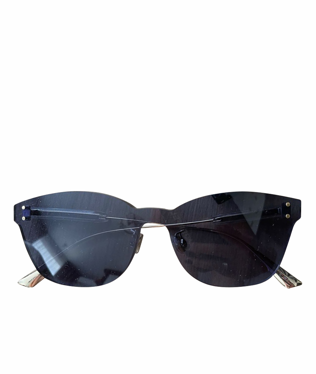 CHRISTIAN DIOR PRE-OWNED Синие пластиковые солнцезащитные очки, фото 1