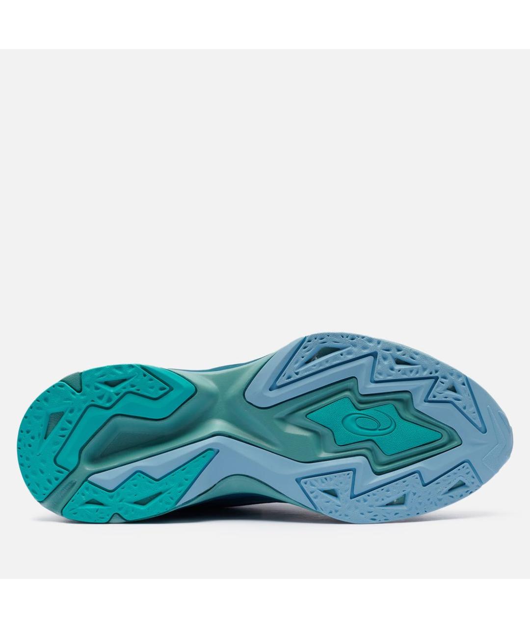 ASICS Голубые низкие кроссовки / кеды из лакированной кожи, фото 6