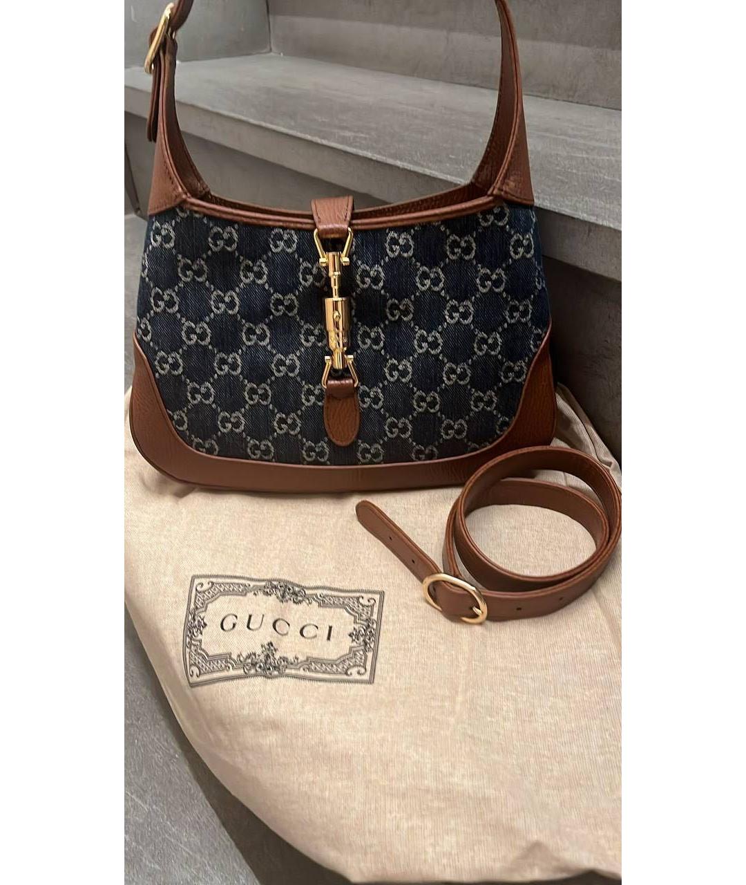 GUCCI Коричневая сумка через плечо, фото 3