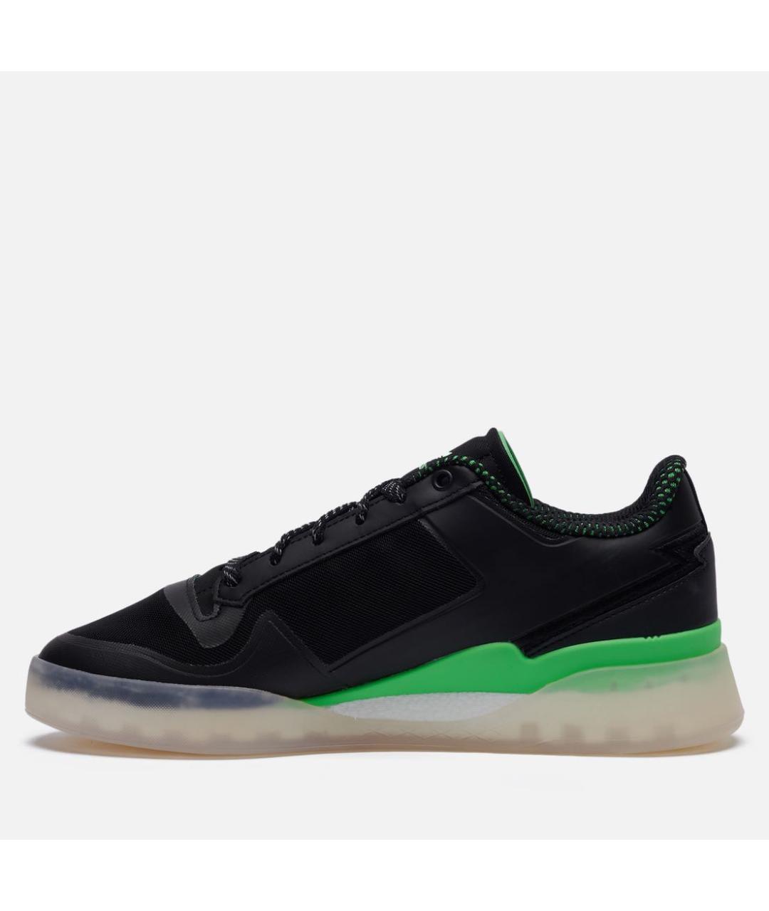 ADIDAS Черные синтетические низкие кроссовки / кеды, фото 5