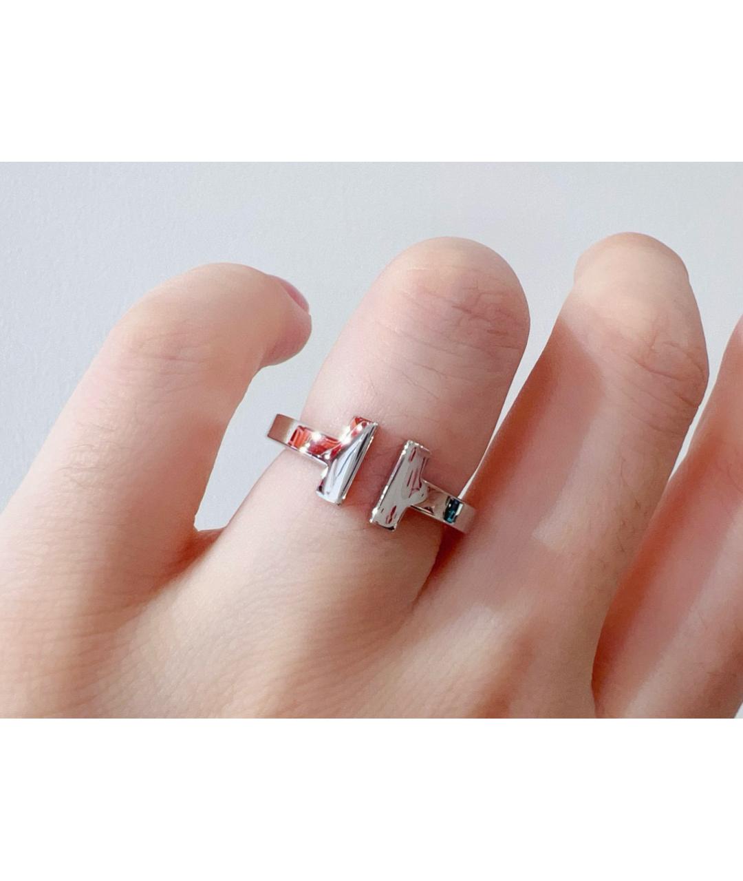 TIFFANY&CO Белое кольцо из белого золота, фото 6