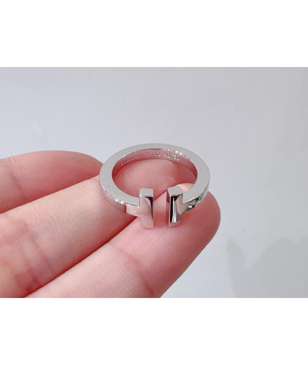 TIFFANY&CO Белое кольцо из белого золота, фото 4