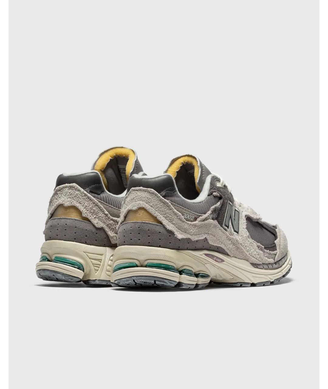 NEW BALANCE Серые замшевые низкие кроссовки / кеды, фото 5