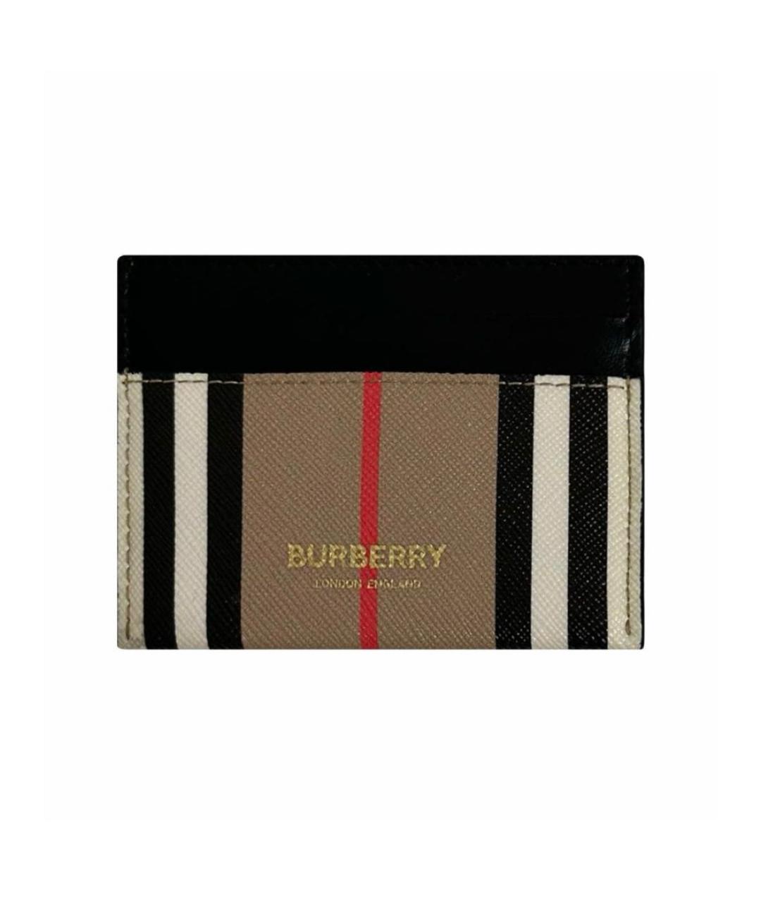 BURBERRY Кожаный кардхолдер, фото 1