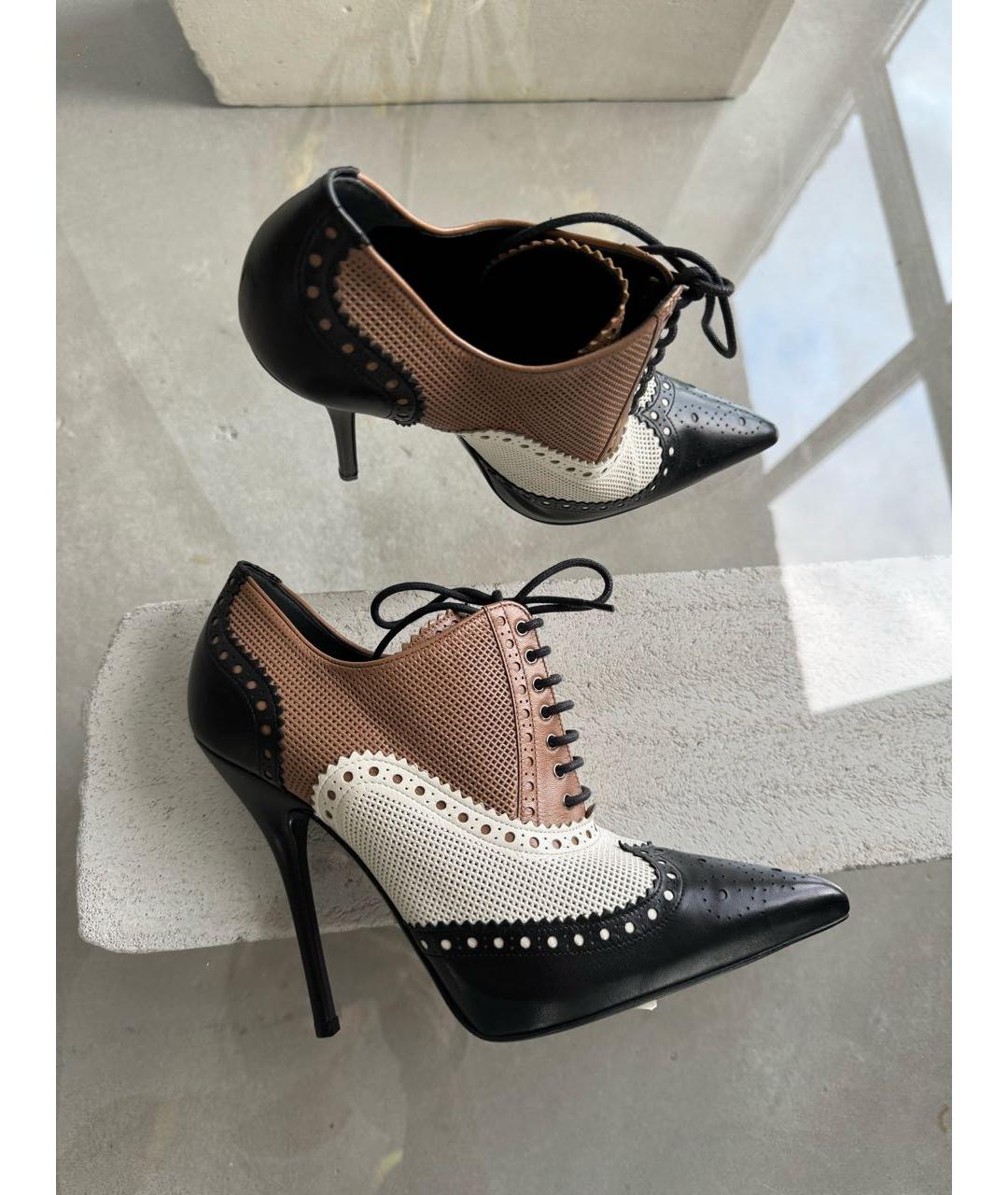 GUCCI Кожаные ботильоны, фото 3