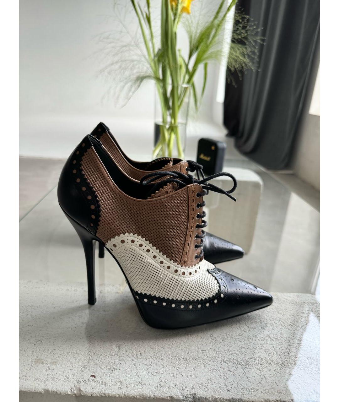 GUCCI Кожаные ботильоны, фото 2