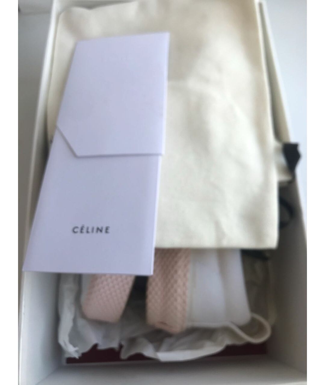 CELINE Белые текстильные кеды, фото 8