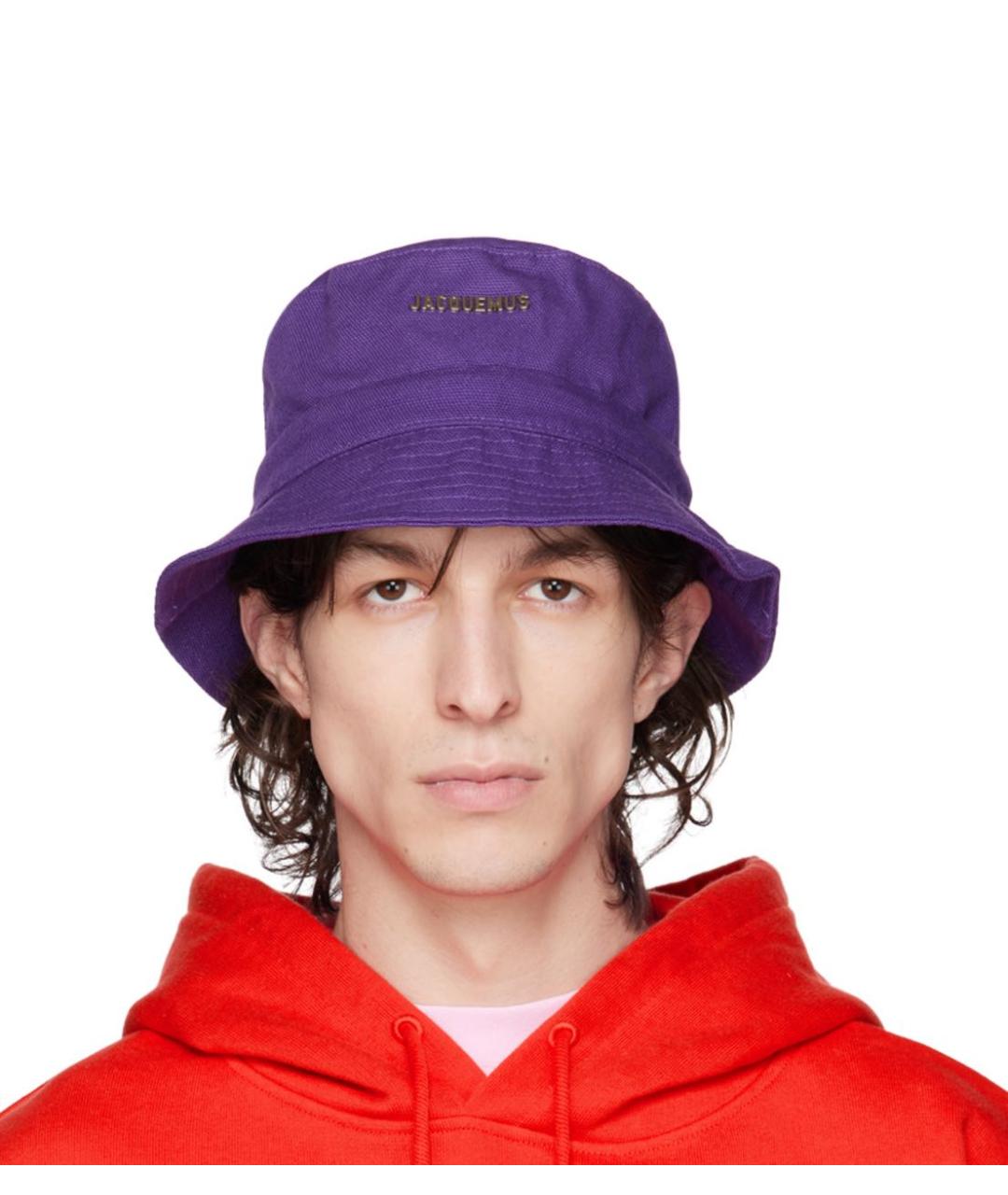 JACQUEMUS Фиолетовая панама, фото 2