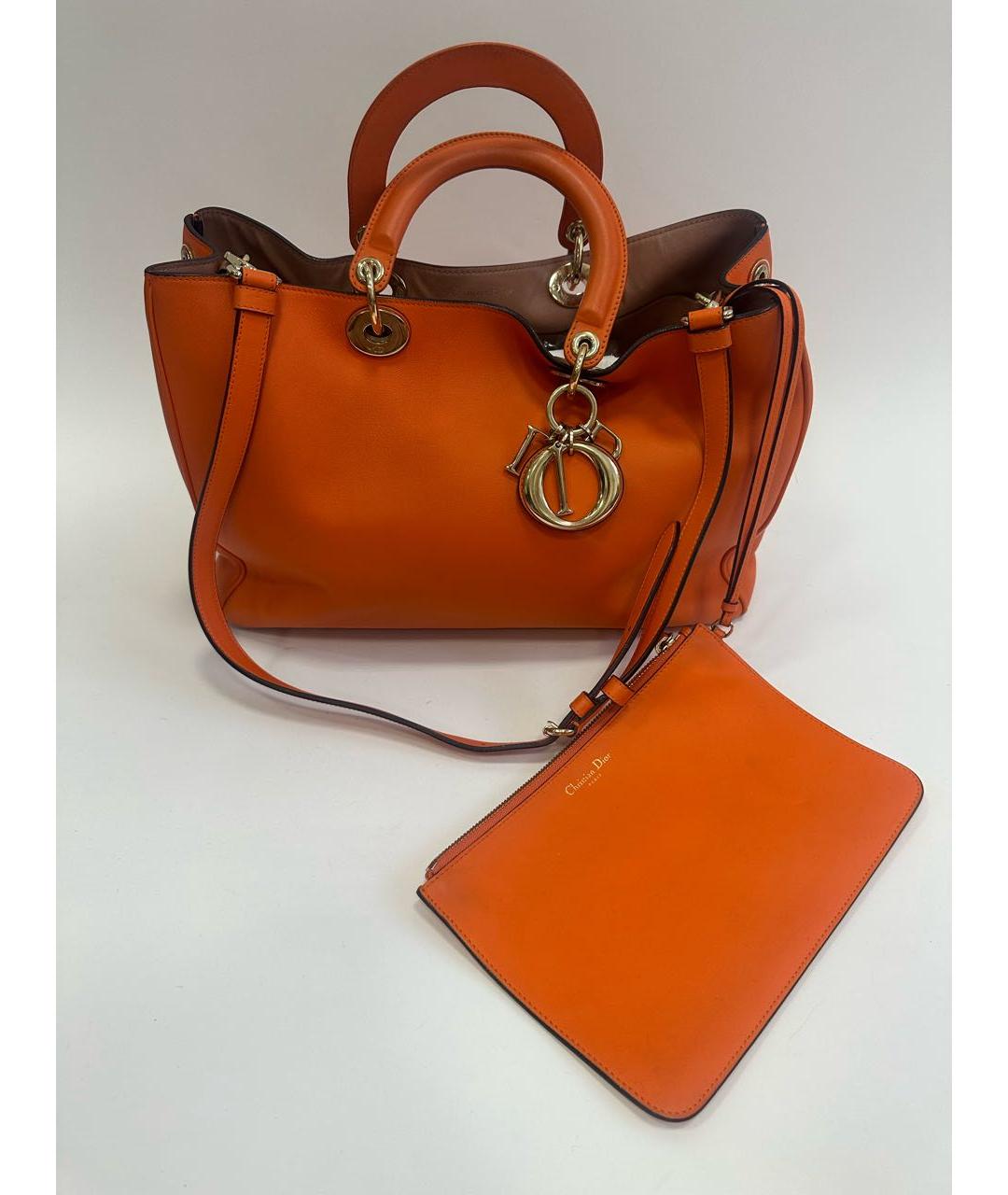 CHRISTIAN DIOR Кожаная сумка через плечо, фото 5