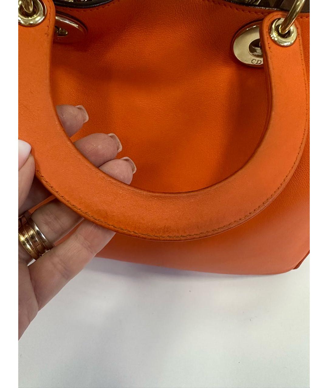 CHRISTIAN DIOR Кожаная сумка через плечо, фото 7