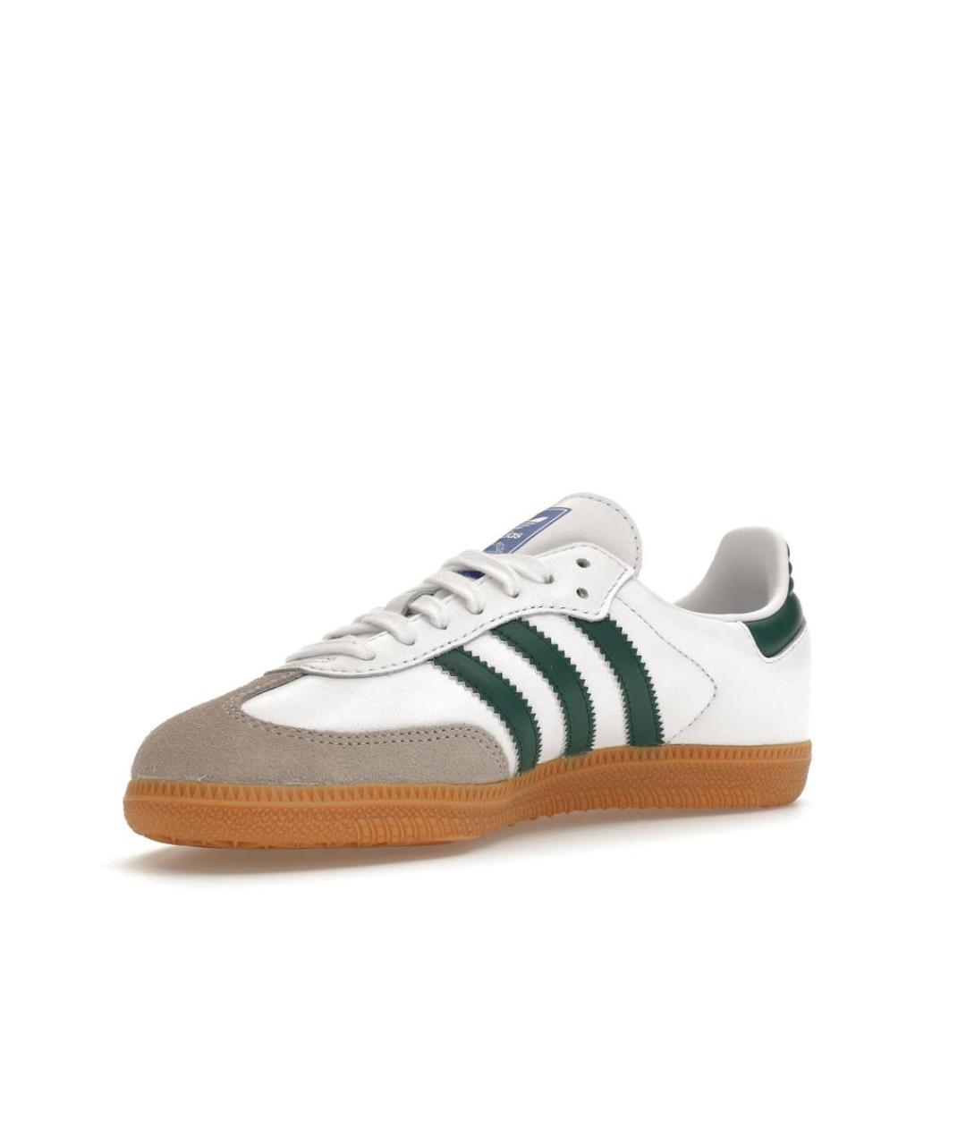ADIDAS Белые кожаные кроссовки, фото 5