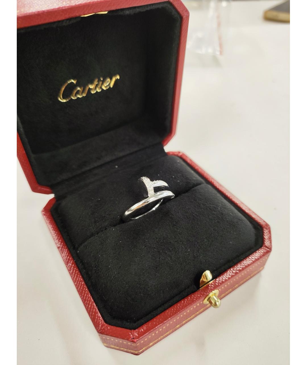 CARTIER Белое кольцо из белого золота, фото 2