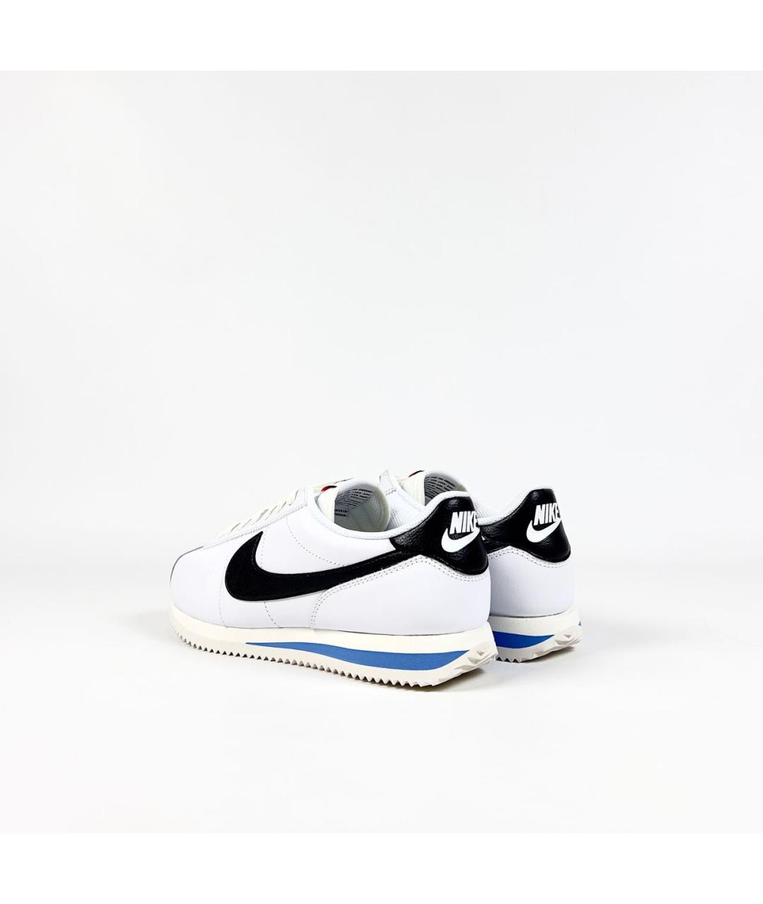 NIKE Белые кожаные низкие кроссовки / кеды, фото 7