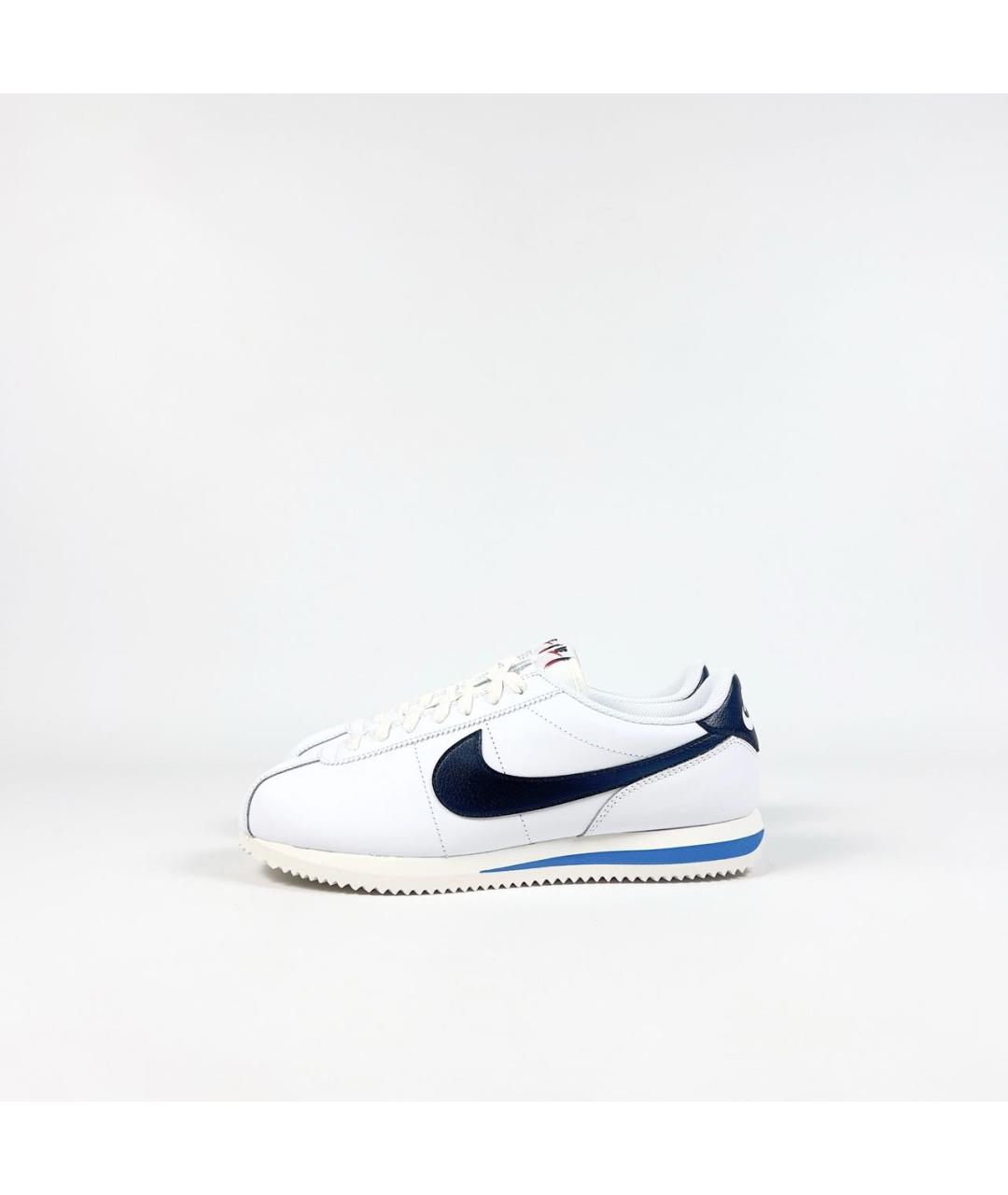 NIKE Белые кожаные низкие кроссовки / кеды, фото 8