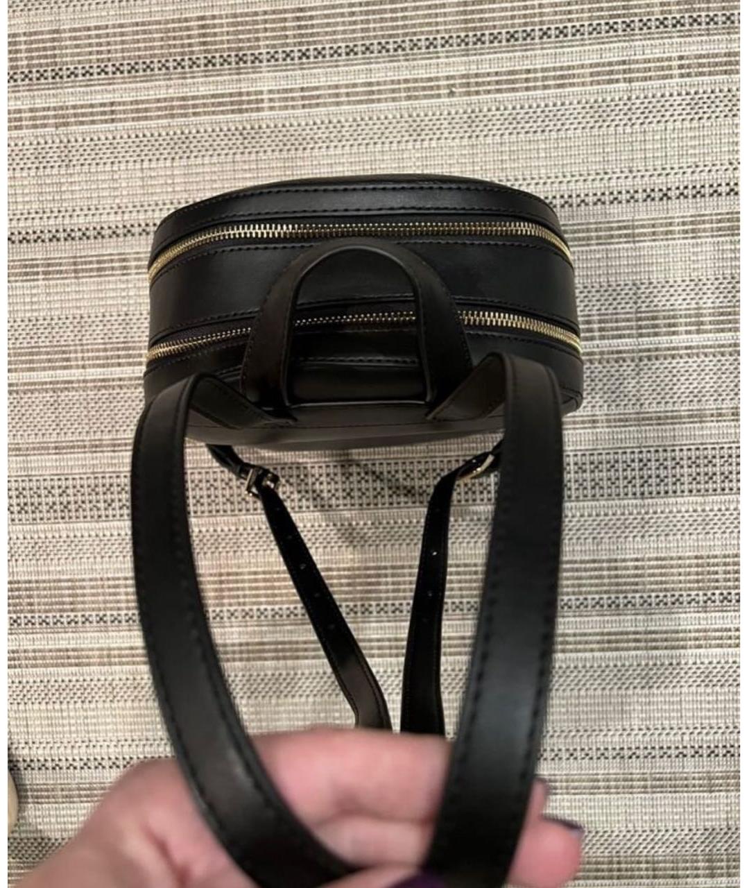 MICHAEL KORS Черный кожаный рюкзак, фото 4